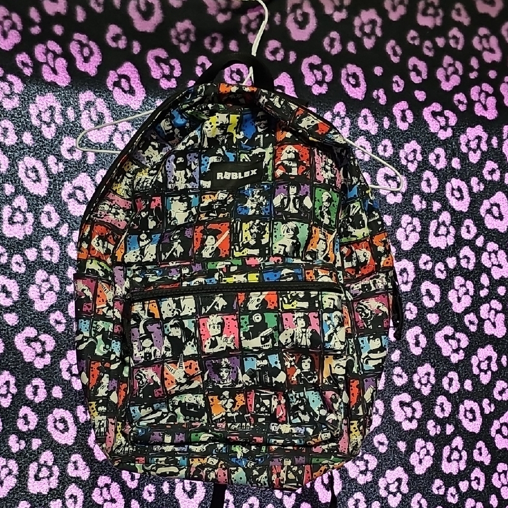Colorful Roblox Kids Backpack